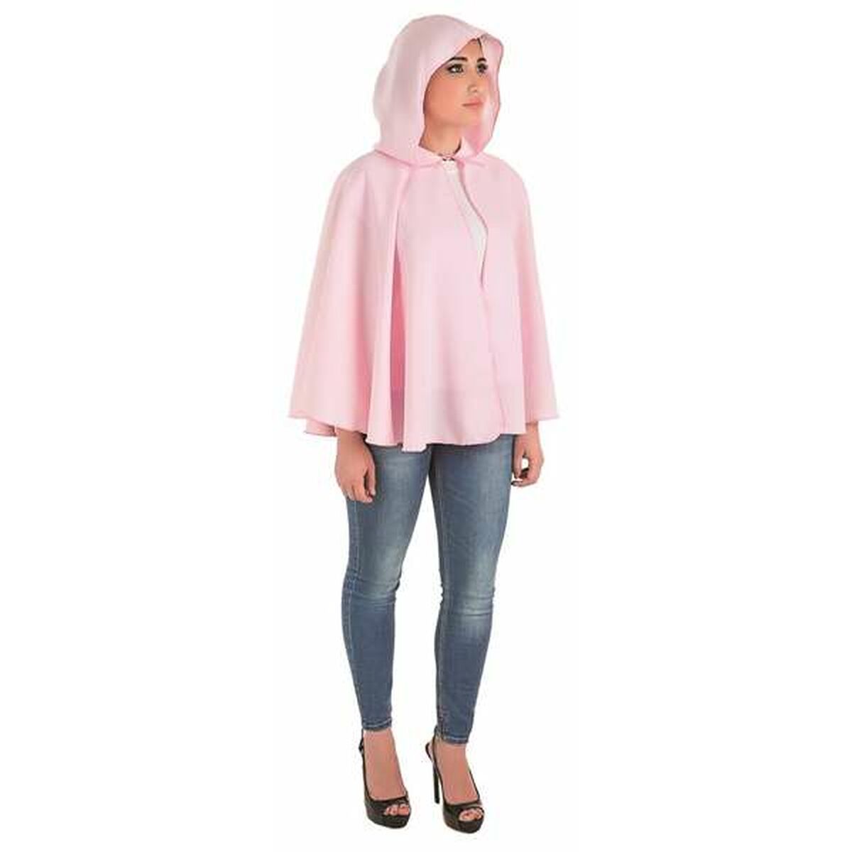 Kappe Rosa M/L Kostyme voksne Kort
